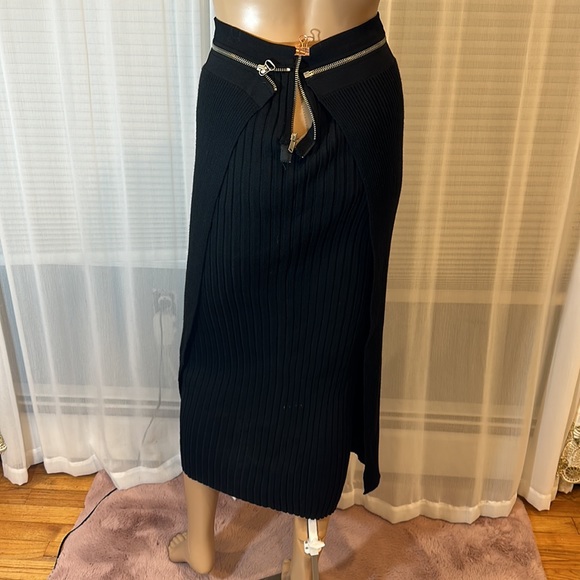 Helmut Lang Runway Layered Wool Skirt - Picture 7 of 12